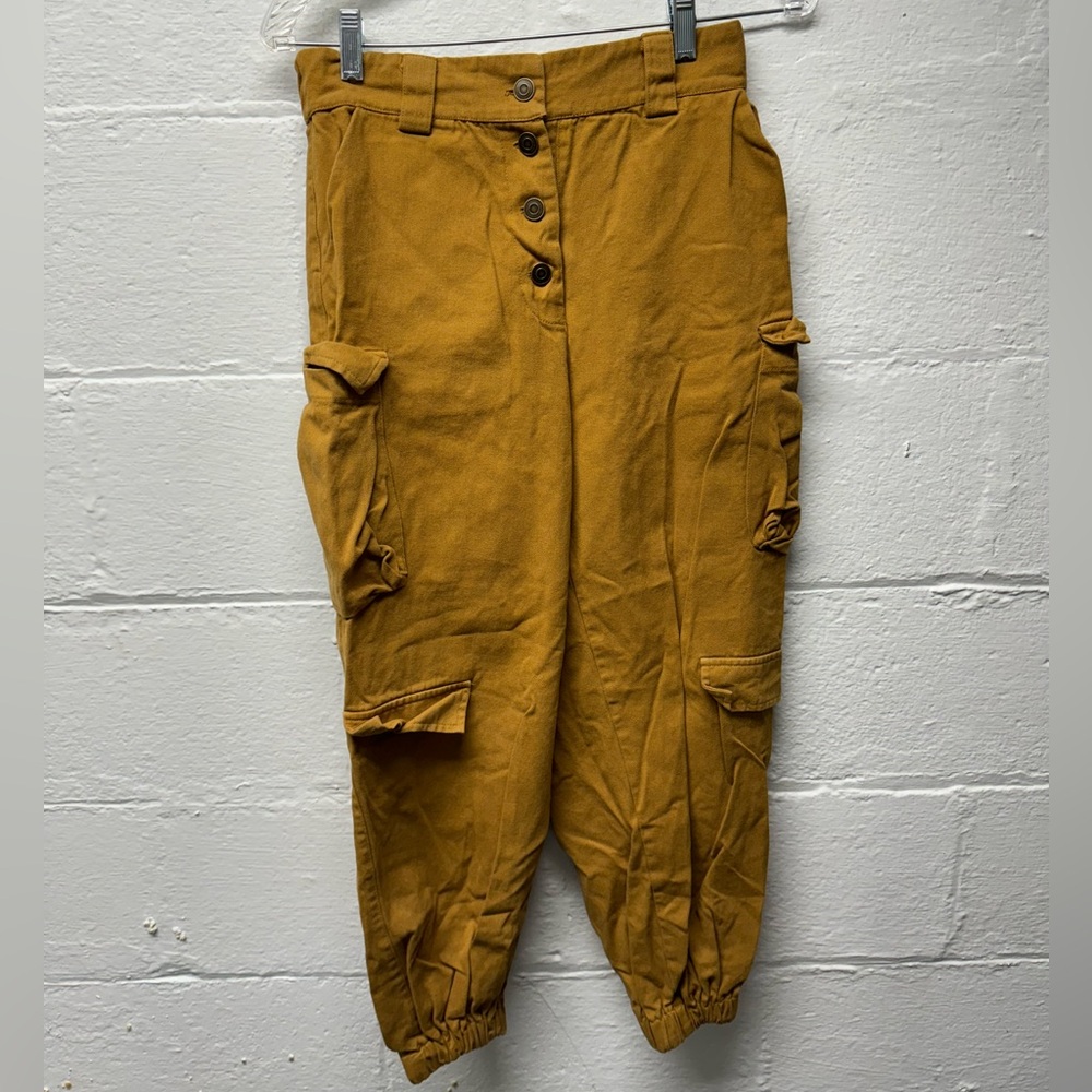 Hyfve Mustard Yellow Jogger Pants